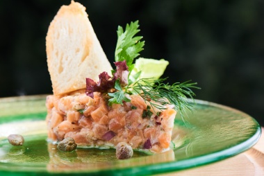Ceviche de saumon au agrumes