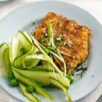 Dos de lieu noir tagliatelle de courgettes au balsamique blanc